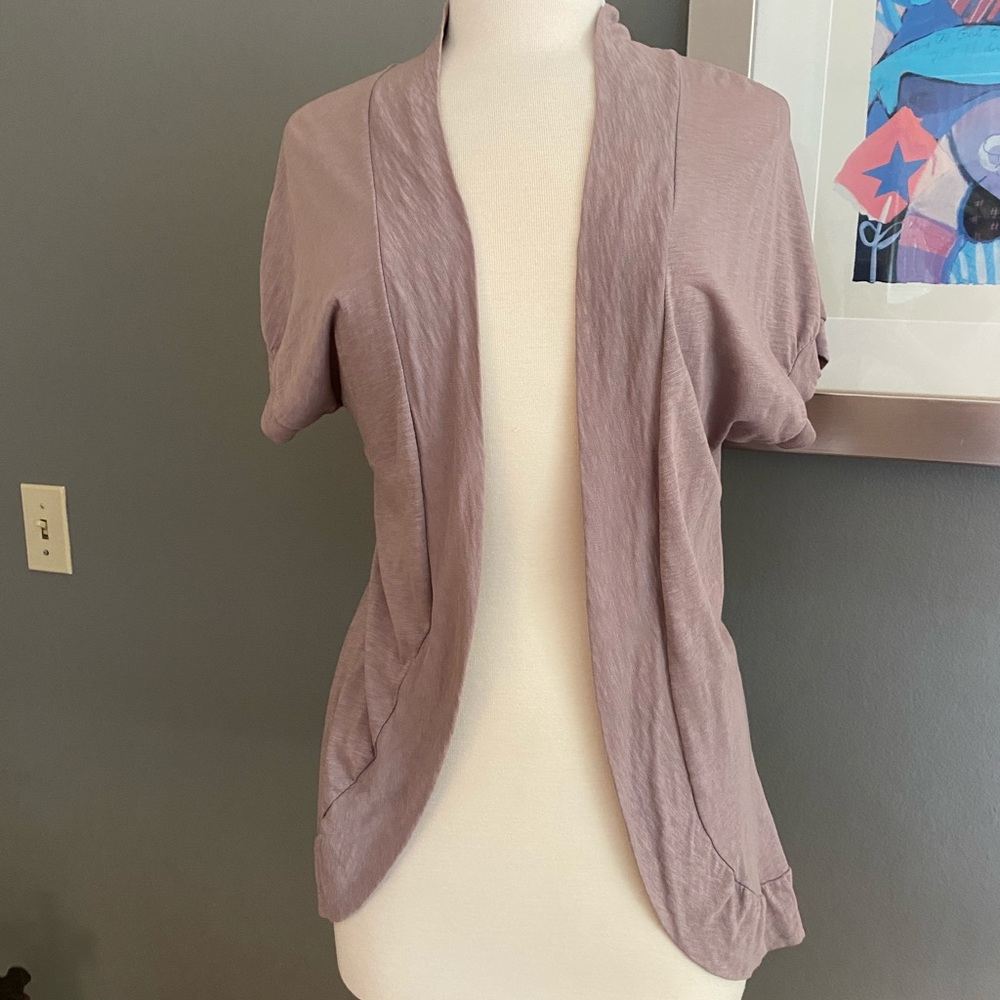 Splendid Short Sleeve Cardigan Size Medium